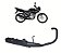 ESCAPE YBR 125 FACTOR 2012/13 MOD ORIGINAL PRETO MA J - Imagem 1