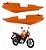 KIT RABETA FAZER 150 LARANJA 2014/15 J - Imagem 1