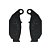 PASTILHA DE FREIO TRAS NXR 160/CB 250 TWISTER 2016 /XRE 190/CB 190 & VTRIL J - Imagem 1
