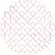 Painel de Festa em Tecido - Geométricos 1 Rosê - Imagem 1