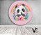 Painel de Festa em Tecido - Urso Panda Cute Aquarela Arco Iris - Imagem 1