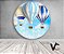 Painel de Festa em Tecido - Céu Balão Vintage Azul marinho 2 - Imagem 1