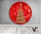 Painel de Festa em Tecido - Árvore de Natal Com feito Glitter - Imagem 1