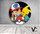Painel de Festa em Tecido - Pokemon Ash e Pikachu - Imagem 1