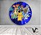 Painel de Festa em Tecido - Pokemons Ash Misty e Luzes - Imagem 1