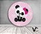 Painel de Festa em Tecido - Panda Baby Rosa Menina - Imagem 2