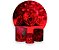 Painel de Festa 3d + Trio Capa Cilindro - Dia dos Namorados Rosa Coração Vermelho - Imagem 1