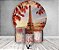 Painel de Festa 3d + Trio Capa Cilindro - Paris Torre Eiffel Aquarela - Imagem 1