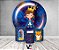Painel de Festa 3d + Trio Capa Cilindro - Pequeno Principe Azul Marinho com Estrelas Moreno - Imagem 2