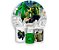 Painel de Festa 3d + Trio Capa Cilindro - Hulk Efeito Quebrando Muro Branco Logo Vingadores - Imagem 1