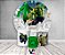Painel de Festa 3d + Trio Capa Cilindro - Hulk Efeito Quebrando Muro Branco Logo Vingadores - Imagem 2