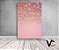 Painel De Festa 3d Vertical 1,50x2,20 - Efeito Glitter Rose - Imagem 1