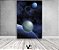 Painel De Festa 3d Vertical 1,50x2,20 - Astronauta Galáxia Planetas - Imagem 1