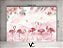 Fundo Fotográfico 2,20 X 1,50 - Flores e Flamingos - Imagem 1
