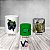 Trio De Capas De Cilindro 3d - Hulk Quebrando Muro Branco Logo Vingadores - Imagem 1
