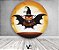 Painel de Festa em Tecido - Halloween Abóbora Morcego - Imagem 1