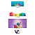 Trio De Capas De Cilindro 3d - Lápis Coloridos Escola ABC - Imagem 3