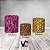 Trio De Capas De Cilindro 3d - Animal Print Efeito Glitter - Imagem 2