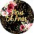 Painel de Festa em Tecido - Flores e Brilhos Meus 56 Anos Dourado - Imagem 1