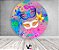 Painel de Festa em Tecido - Carnaval Efeito Glitter Colorido Máscaras - Imagem 2