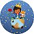 Painel de Festa em Tecido - Pequeno Príncipe Cute 3 - Imagem 1