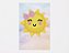 Painel De Festa 3d Vertical 1,50x2,20 - Solzinho Sunshine Color Candy - Imagem 1