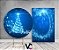 Painel Redondo + Painel Vertical - Árvore de Natal Azul Iluminada 011 - Imagem 2