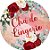 Painel De Festa Redondo 1,50x1,50 - Chá Lingerie Floral 012 - Imagem 1
