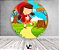 Painel De Festa Redondo 1,50x1,50 - Menina Cute na Floresta Outono 002 - Imagem 2
