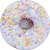 Painel De Festa Redondo 1,50x1,50 - Doces Donut com Granulados 013 - Imagem 1