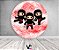 Painel De Festa Redondo 1,50x1,50 - Ninjas Cute 037 - Imagem 2