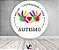 Painel De Festa Redondo 1,50x1,50 - Autismo Mãos Colorido 002 - Imagem 2
