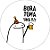 Painel De Festa Redondo 1,50x1,50 - Flork Cerveja Beer 011 - Imagem 1