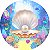 Painel De Festa Redondo 1,50x1,50 - Fundo do Mar Concha 009 - Imagem 1