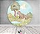 Painel De Festa Redondo 1,50x1,50 - Fauna Capivara Aquarela 042 - Imagem 2