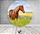 Painel De Festa Redondo 1,50x1,50 - Cavalo no Pasto 001 - Imagem 2