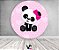 Painel De Festa Redondo 1,50x1,50 - Panda Baby Cute Rosa 010 - Imagem 2