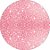 Painel De Festa Redondo 1,50x1,50 - Efeito Glitter Rosa Claro 007 - Imagem 1