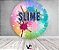Painel De Festa Redondo 1,50x1,50 - Slime Colorido 002 - Imagem 2