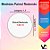 Painel De Festa Redondo 1,50x1,50 - Efeito Glitter Rose Gold 058 - Imagem 3