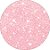 Painel De Festa Redondo 1,50x1,50 - Efeito Glitter Rosa Claro 187 - Imagem 1