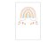 Painel De Festa Vertical 1,50 x 2,20 - Arco-íris Boho Rosado 003 - Imagem 1