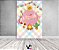 Painel De Festa Vertical 1,50 x 2,20 - Festa Junina Arraiá Xadrez Rosa 012 - Imagem 2