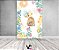 Painel De Festa Vertical 1,50 x 2,20 -  Abelhinha Cute Floral 003 - Imagem 2