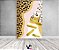 Painel De Festa Vertical 1,50 x 2,20 - Safari Estampa Animais Print Gold 042 - Imagem 2