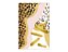 Painel De Festa Vertical 1,50 x 2,20 - Safari Estampa Animais Print Gold 042 - Imagem 1