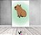 Painel De Festa Vertical 1,50 x 2,20 - Safari Capivara Cute 046 - Imagem 2