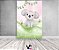 Painel De Festa Vertical 1,50 x 2,20 - Safari Coala Cute Rosa 053 - Imagem 2