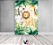 Painel De Festa Vertical 1,50 x 2,20 - Safari Animais e Vegetação 088 - Imagem 2