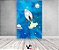 Painel De Festa Vertical 1,50 x 2,20 - Astronauta Galáxia Aquarela 001 - Imagem 2